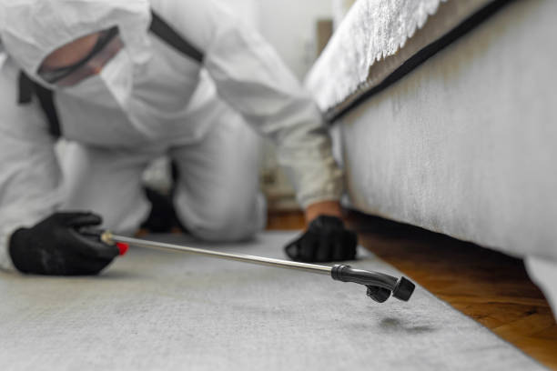 Professional Cockroach Control technician working in Rockville, IN